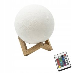 Night Lamp Moon 12cm RGB Remote