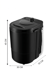 Mini Práčka Bergs  WM-30 čierna