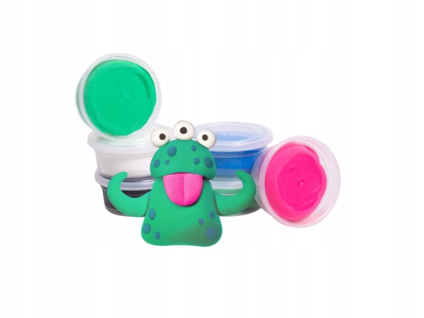 Berger Modelovací hmota Monsters 18 ks kelímků