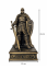Soška Templár, bronzová historická – zberateľská plastika, 24 cm