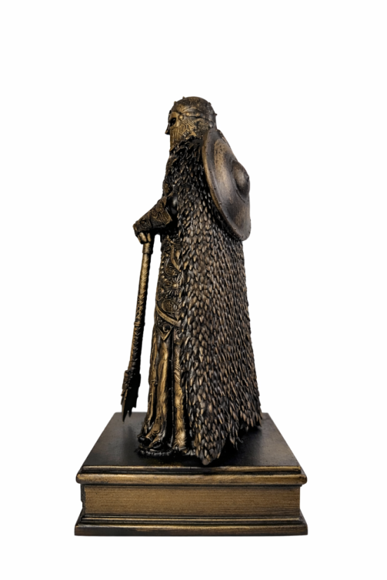 Soška Viking, bronzová historická – zberateľská plastika, 24 cm