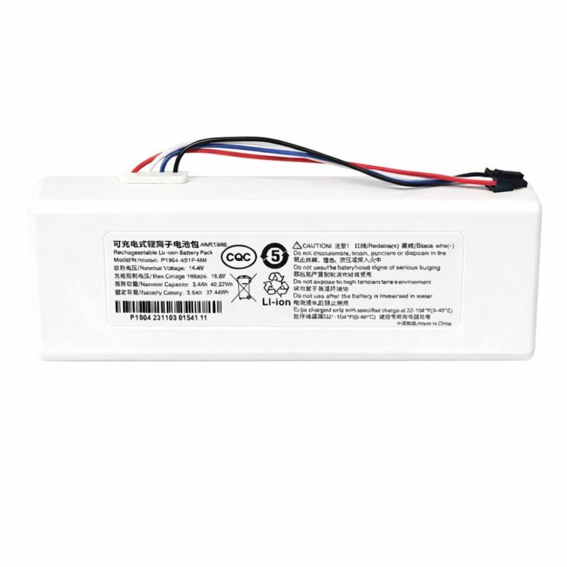 Baterie akumulátor 2600 mAh pro Xiaomi Mi Robot Vacuum Mop 1C 14,4 V Li-ion Baterie akumulátor 2600 mAh pro Xiaomi Mi Robot Vacuum Mop 1C 14,4 V Li-ion