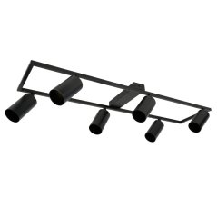 Spot Light 4001-SLS-6 Black GU10