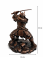 Soška Samuraj (Ancient Copper), historická – zberateľská plastika, 22 cm
