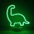 Neon Night Table Lamp Dinosaur 16