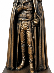 Soška Napoleon bronzová historická – zberateľská plastika cisára, 24 cm