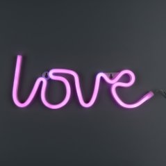 Neon Night Wall Lamp Love 33