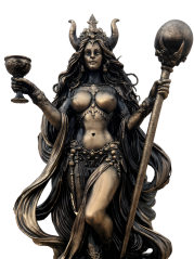 Soška DKA-ST-Babalon 24cm AB bronzová mytologická - zberateľská plastika