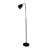 Floor Lamp 1060-FL-1 Black E27