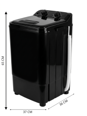 Mini Práčka Bergs WM-60 400 W čierna