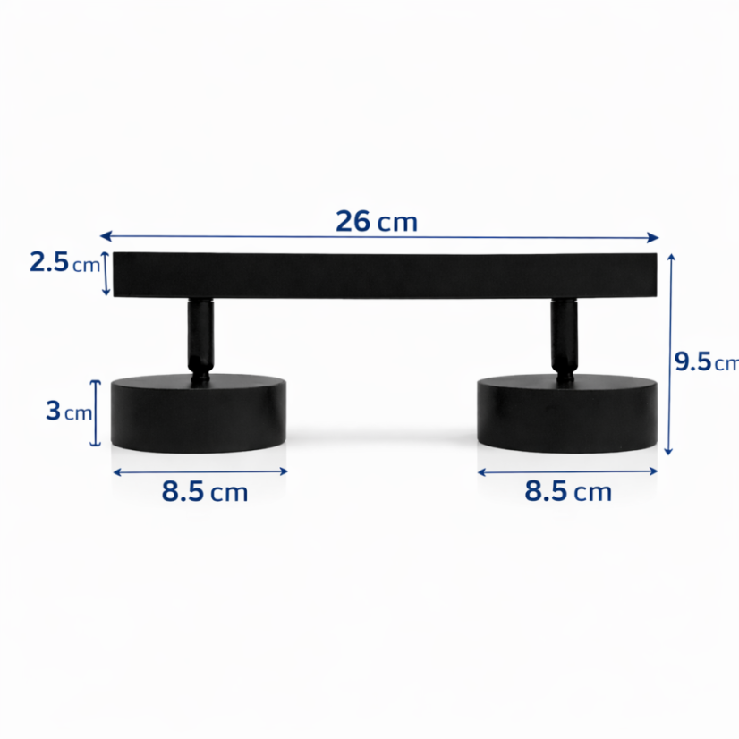 Spot Light 4003-SL-2 Black GX53
