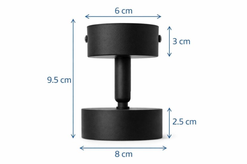 Spot Light 4003-SL-1 Black GX53