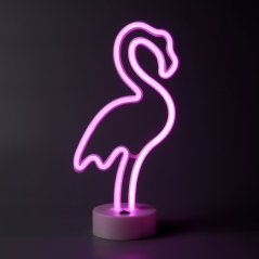 Neon Night Table Lamp Flamingo 06