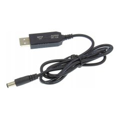 Berger kabel měnič napětí usb dc 5,5x2,5mm 5v-12v Step Up