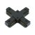 Track connector 557S-TR-X Black
