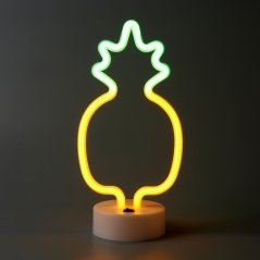 Berger Noční stolní svítidlo Led Neon Ananas