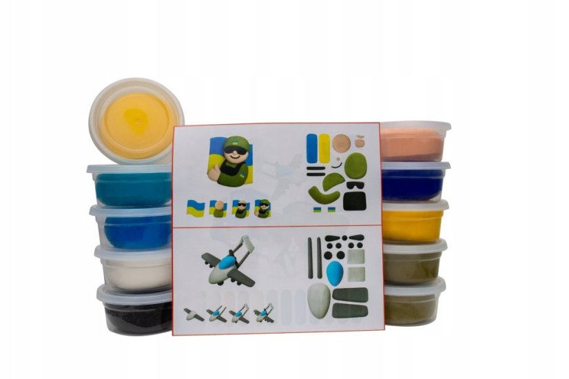 Berger Modelovací hmota AFU 18 ks kelímků