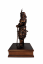 Soška Samuraj (Ancient Copper), antická – zberateľská plastika, 24 cm