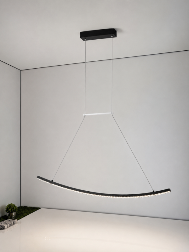 Lamp 7020-PL-25 Black LED 25 W 4000K