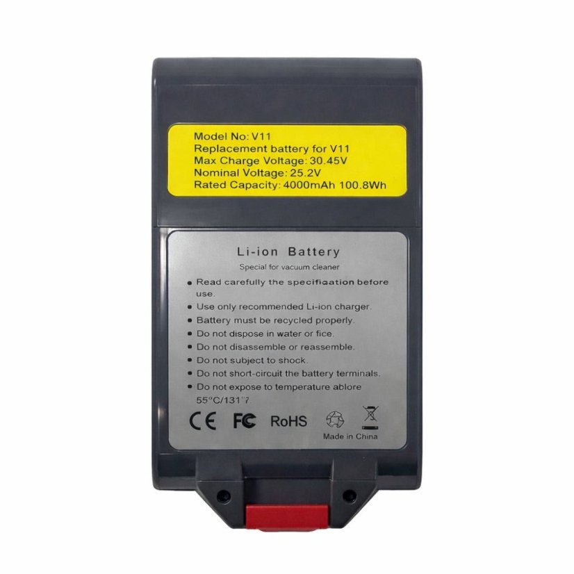 Baterie akumulátor 4000 mAh pro Dyson V11 25,2 V Li-ion