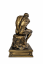 Soška Mysliteľ (The Thinker), bronzová antická – zberateľská plastika, 24 cm