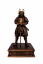 Soška Samuraj (Ancient Copper), antická – zberateľská plastika, 24 cm