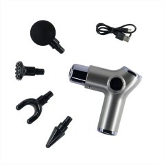 Masážní přístroj na tělo Massage gun Berger BODY RELAX Silver