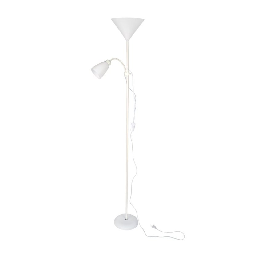 Floor lamp 1050-FL-2 White 2xE27 180cm