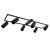 Spot Light 4001-SLS-6 Black GU10