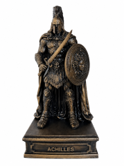 Soška Achilles bronzová antická – sběratelská plastika, 24 cm