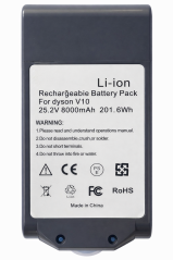 Baterie akumulátor 8000 mAh pro Dyson V10 25,2 V Li-ion