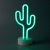 Neon Night Table Lamp Cactus 09
