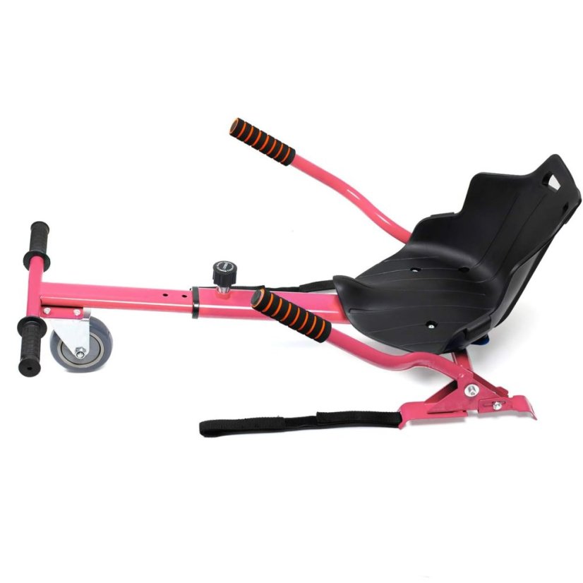 Berger Hoverkart - rám se sedadlem pro hoverboard Pink