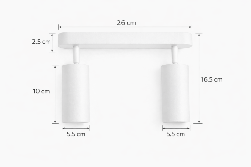 Berger Bodové svítidlo 4001-SL-2 White