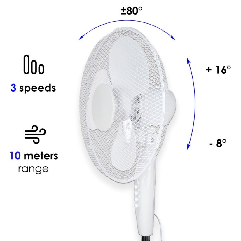 Berger Stojanový ventilátor EF-1641