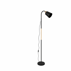 Floor Lamp 1060-FL-1 Black E27