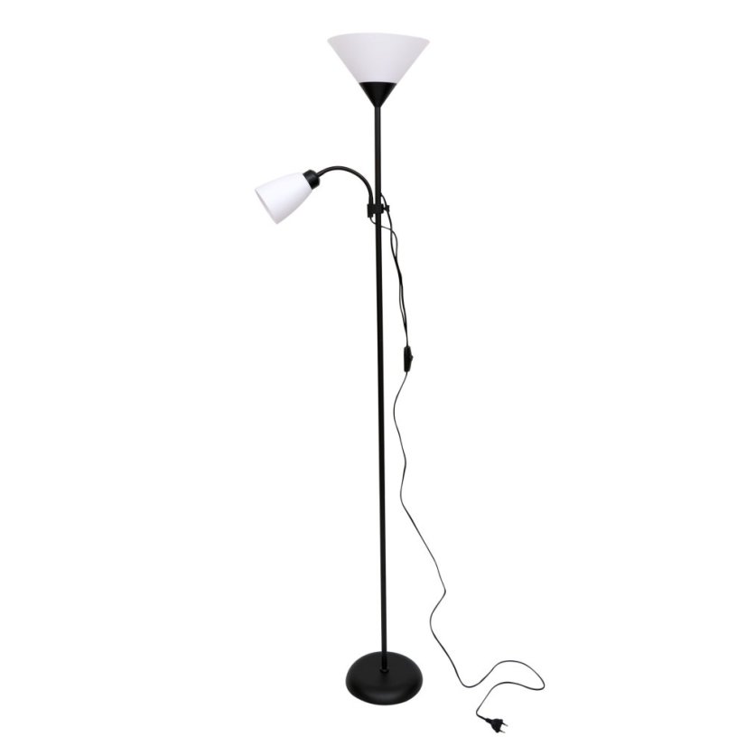 Floor lamp Berger 1050-FL-2 Black 2xE27 180cm