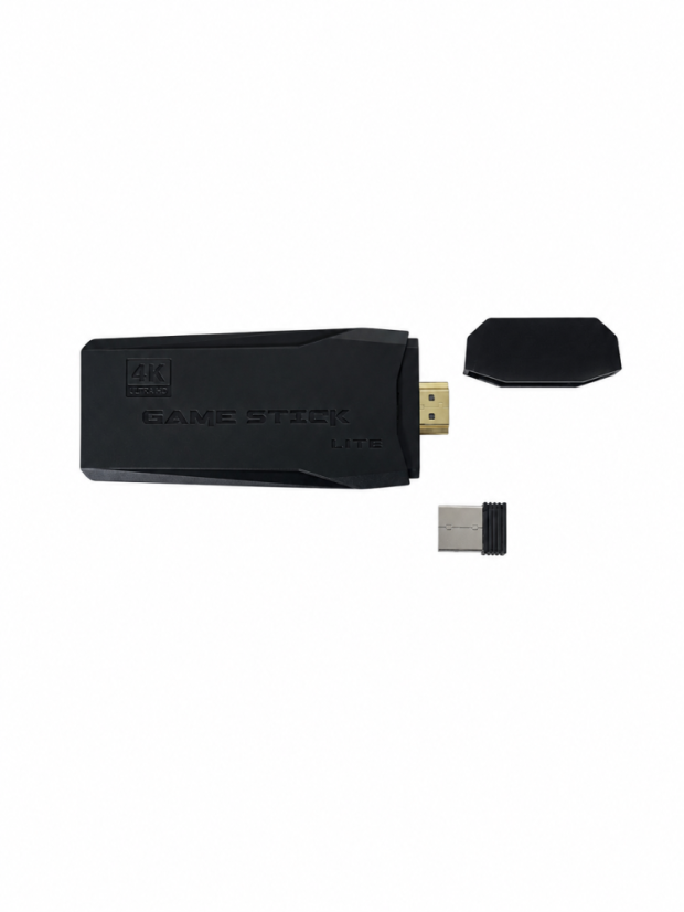 Retro herní konzole M8 Black HDMI – 20 000 her, 2 bezdrátové ovladače, video emulátor
