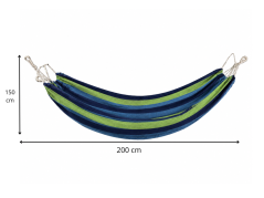 Houpací síť Berger CF-4202 Blue 200 × 150 cm