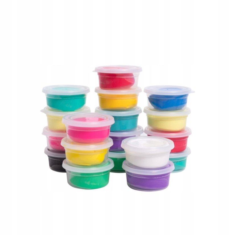 Berger Modelovací hmota Monsters 18 ks kelímků