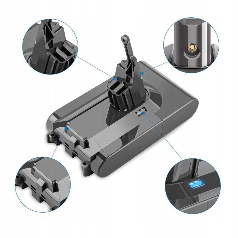 Bateria akumulator Dyson V8 6000mAh