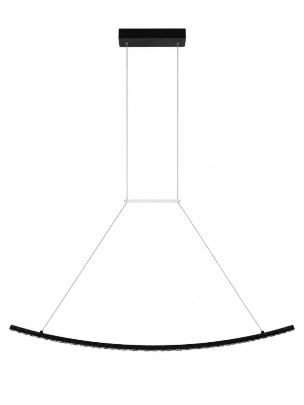 Lamp 7020-PL-25 Black LED 25 W 4000K