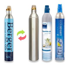 Výměna láhve Soda Stream bombička CO2