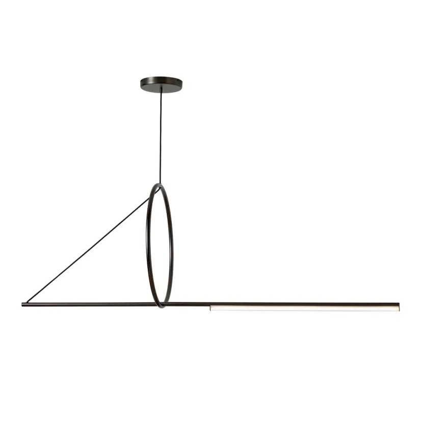 Berger Lustr 7016-PL-12 Black LED 12 W 4000K