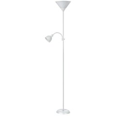Berger Stojací lampa 1050-FL-2 White E27 2*40W