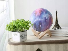 Berger Noční svítidlo lampa Led Galaxy s baterií 12cm