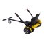 Bergs HK-1 Black Hoverkart - rám se sedadlem pro hoverboard Black