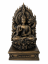 Soška Buddha bronzová mytologická – sběratelská plastika, 24 cm