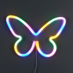 Neon Night Wall Lamp Butterfly 46
