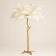 Stojací lampa Berger 7002-FL-6 E14 max 6x40 W Gold & White